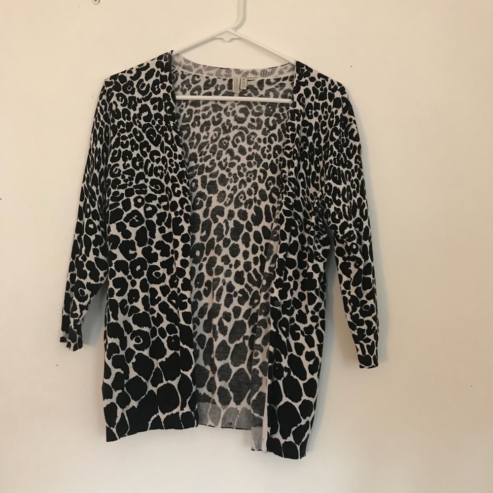 Black and White cardigan